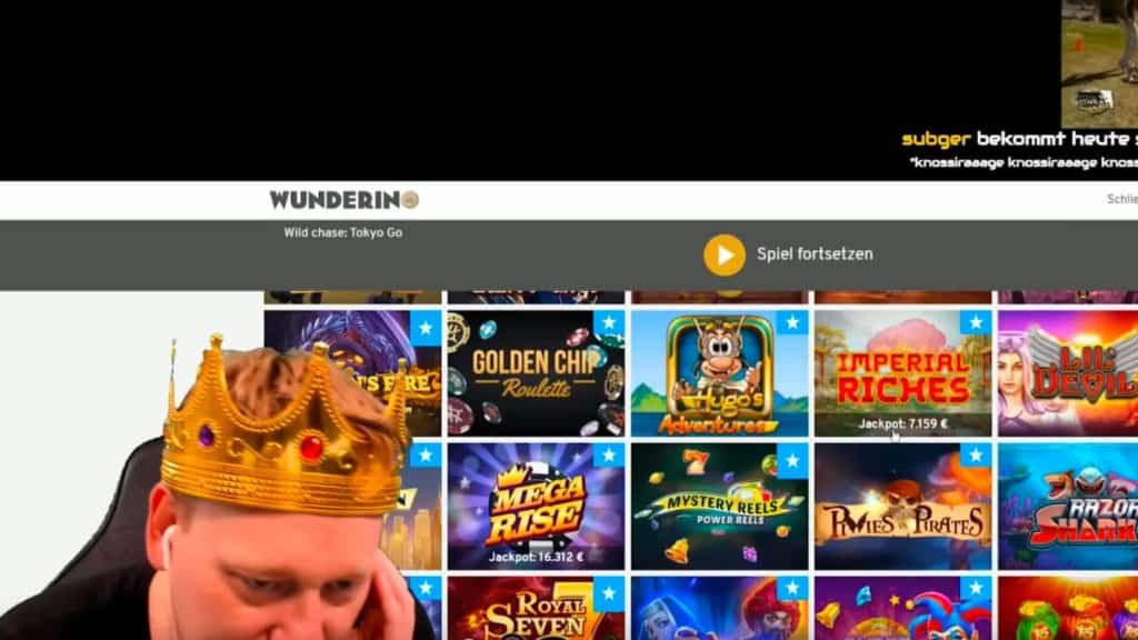 Wo spielt Knossi Casino?