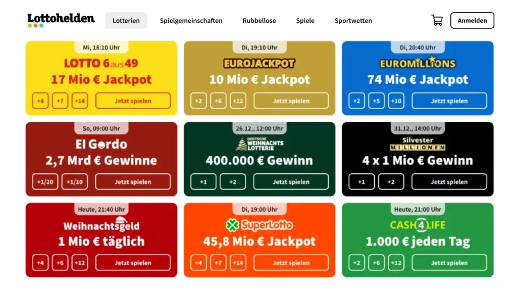 Lottohelden Auszahlung