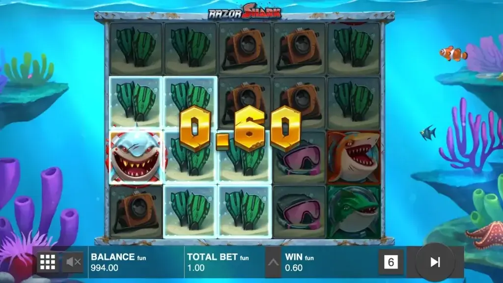 Razor Shark Gewinn