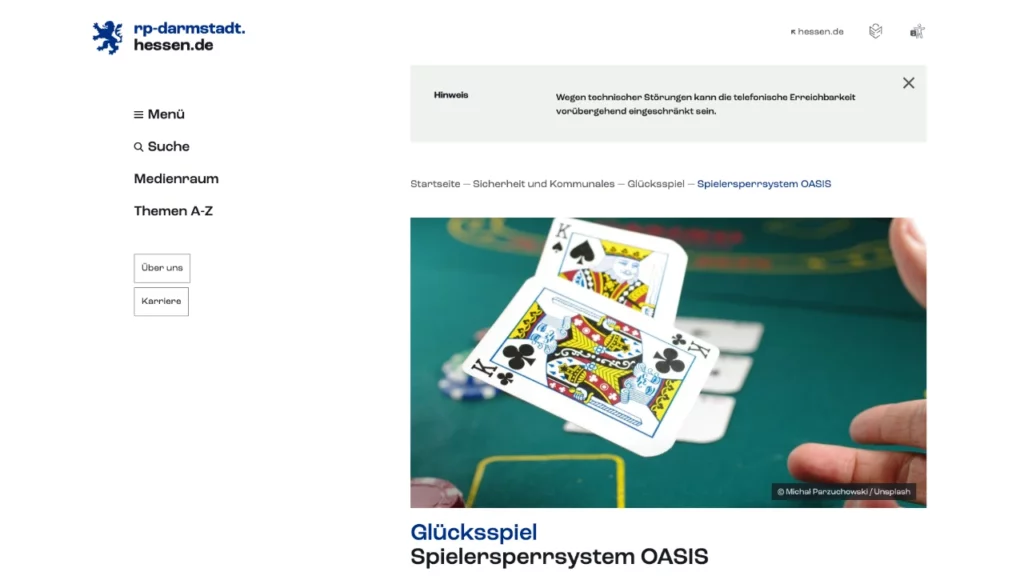RP Darmstadt Hessen OASIS