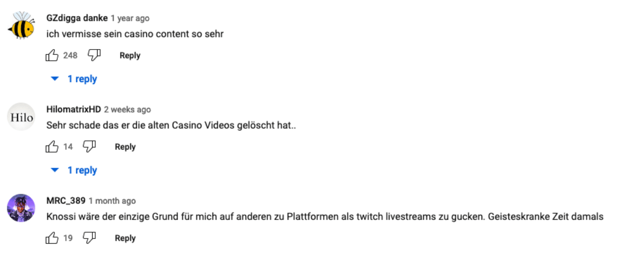 Knossi Casino Kommentare