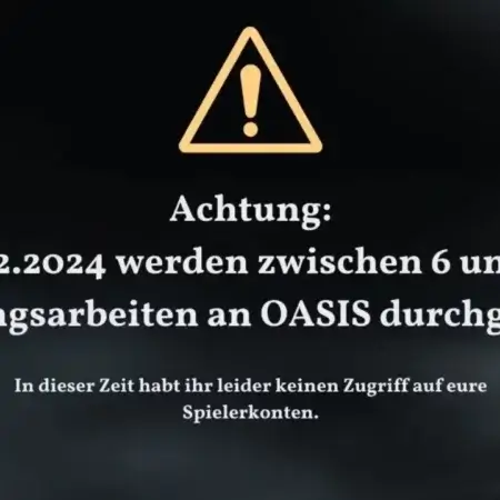 OASIS nicht verfügbar: Was tun bei Problemen im Casino?