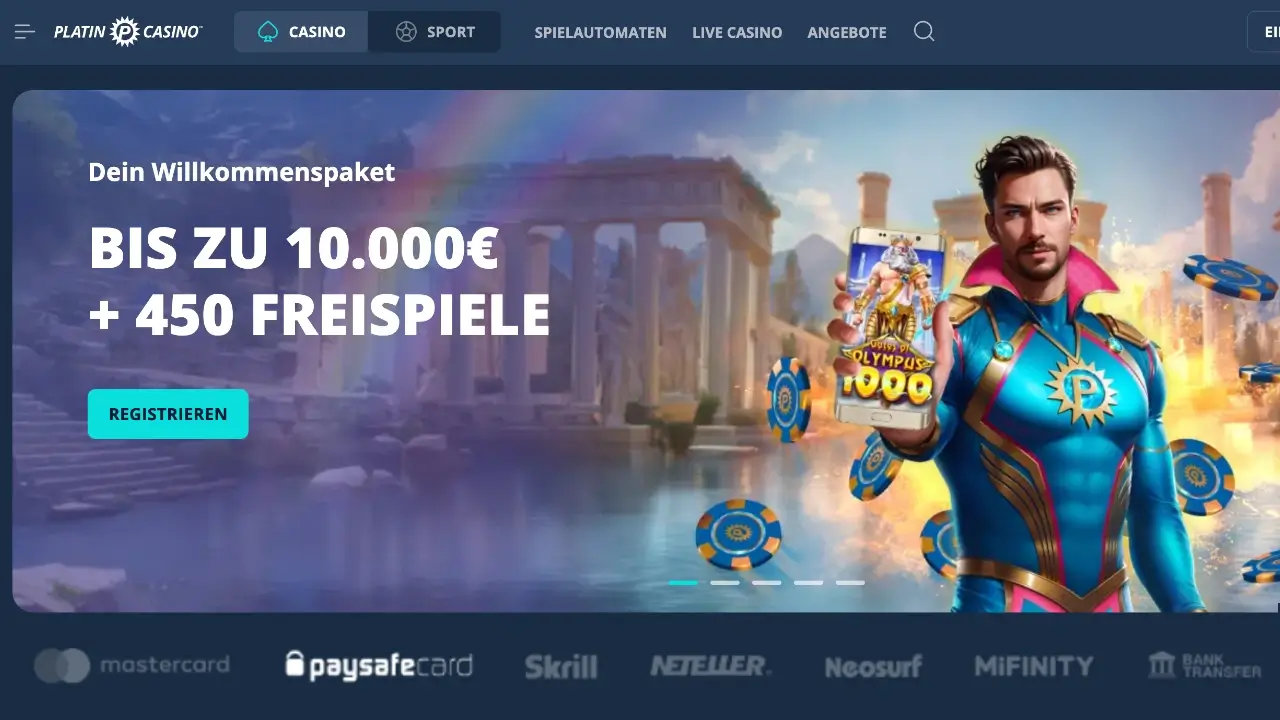 Platincasino Paysafecard