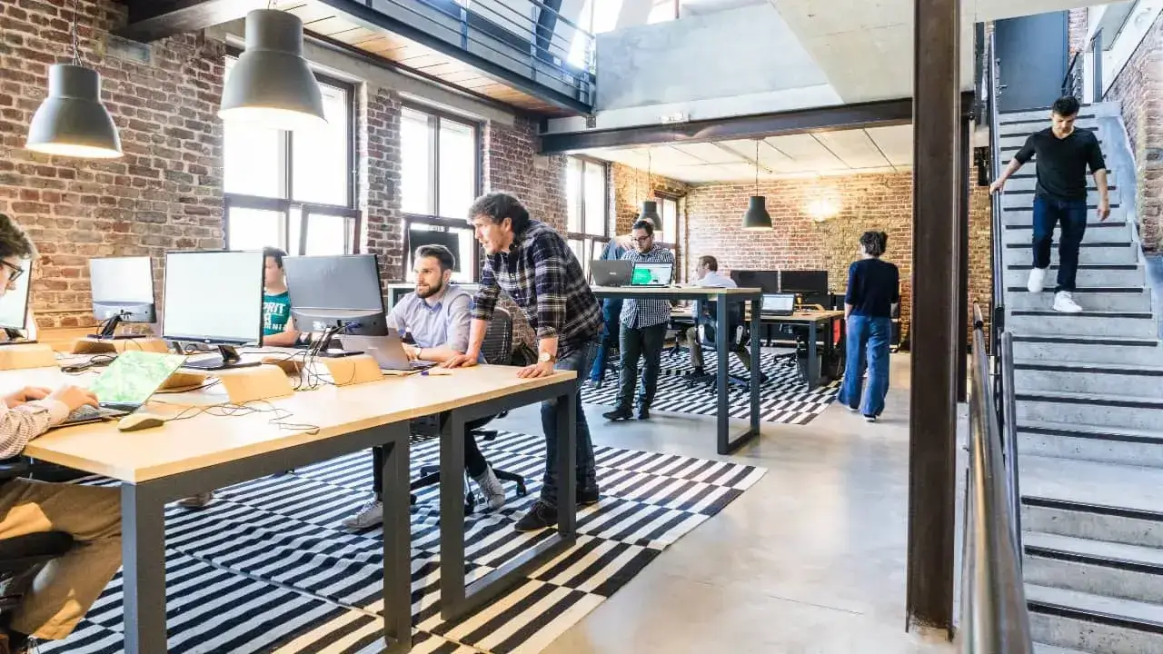 Startup-Büro