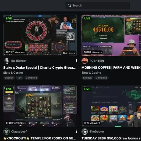 Die 10 größten Kick.com Streamer 2025 im Ranking