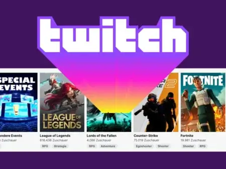 Meistgesehene Spiele bei Twitch: Die Top 10 Kategorien 2025