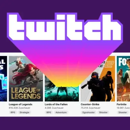Meistgesehene Spiele bei Twitch: Die Top 10 Kategorien 2025